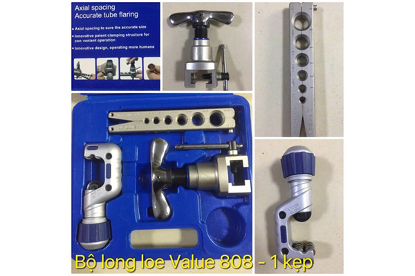 Bộ loe lệch tâm Value VFT-808 -IS có dao hàng 1 kẹp (hàng chất lượng cao)